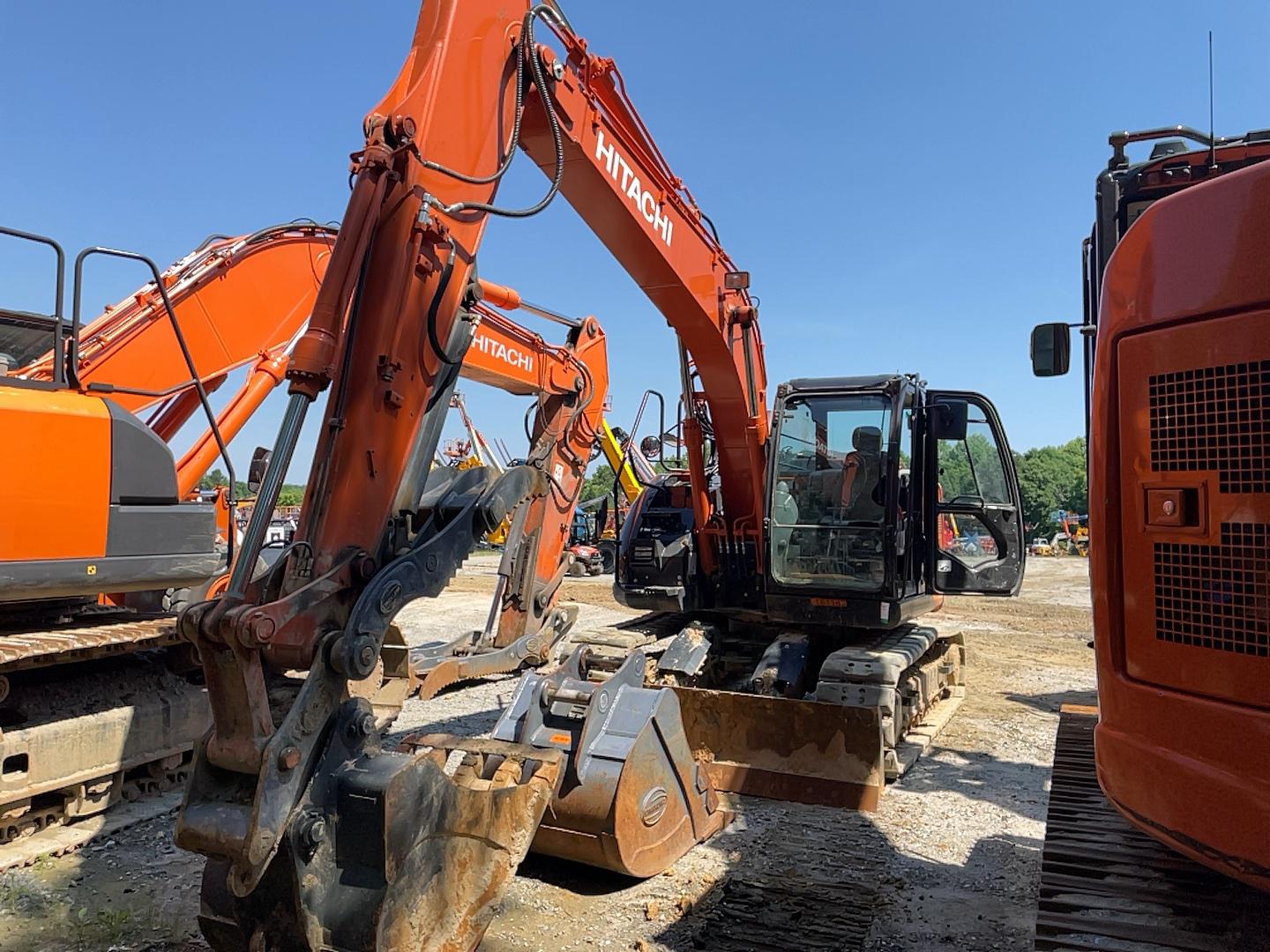 Used 2021 Hitachi ZX135US-6 Excavator #A5425690 for sale