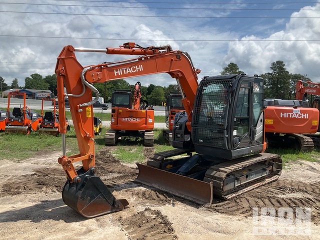 Used 2020 Hitachi ZX75US-5B Excavator #A5840262 for sale