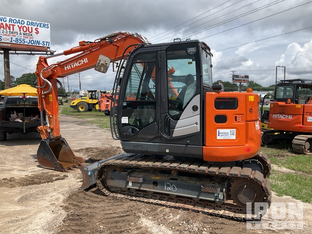 Used 2020 Hitachi ZX75US-5B Excavator #A5840262 for sale