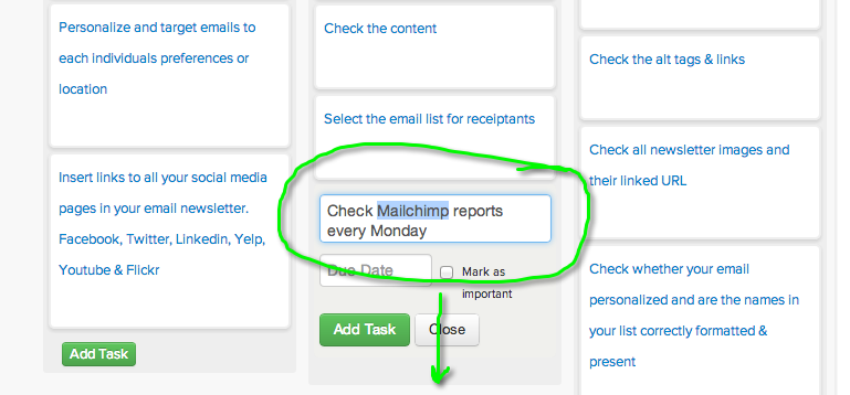 evernote recurring tasks