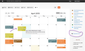 Brightpod Editorial Calendar