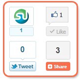 social widgets