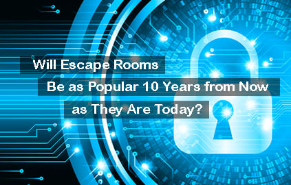 Will Escape Rooms Be as Popular 10 Years from Now as They Are Today?