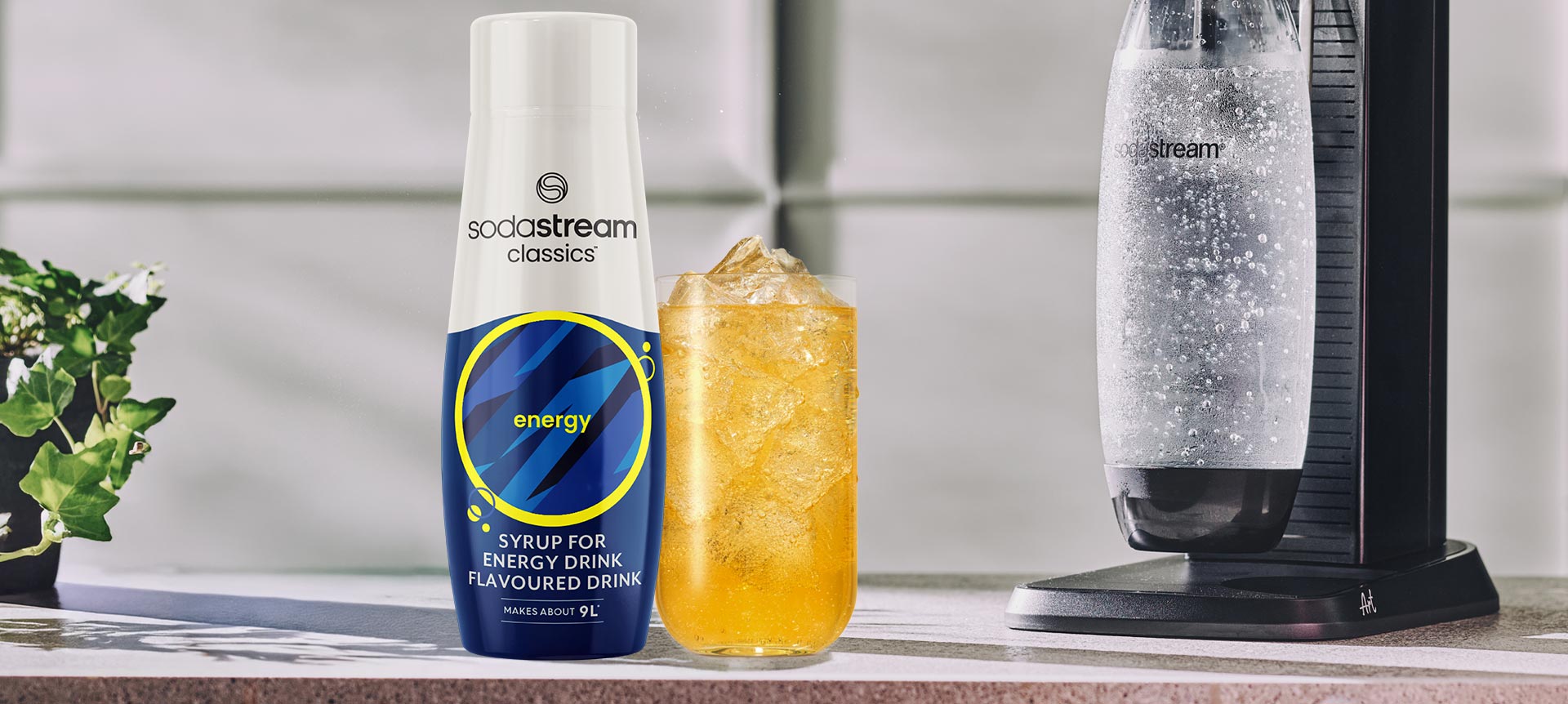 Fuel your day with SodaStream Classics Xstream Energy! This