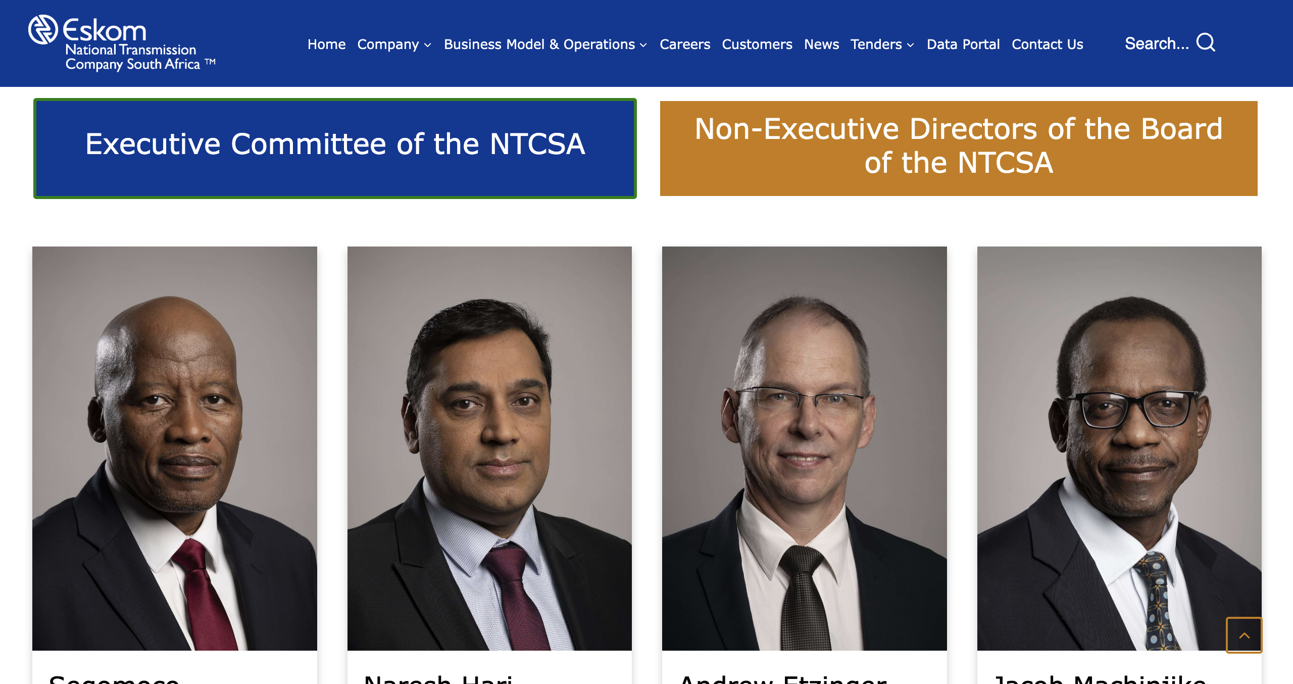 Eskom NTCSA News Platform screenshot 2