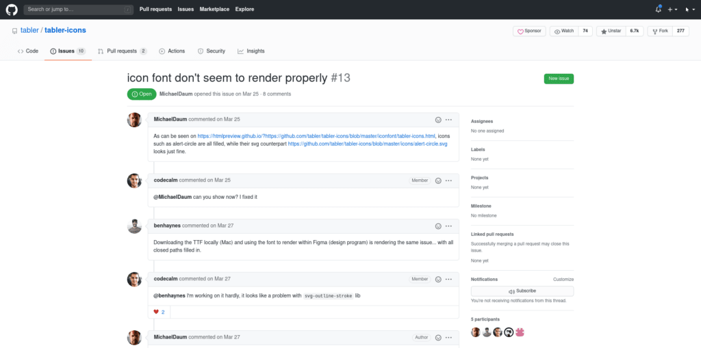 Github Ticket Design
