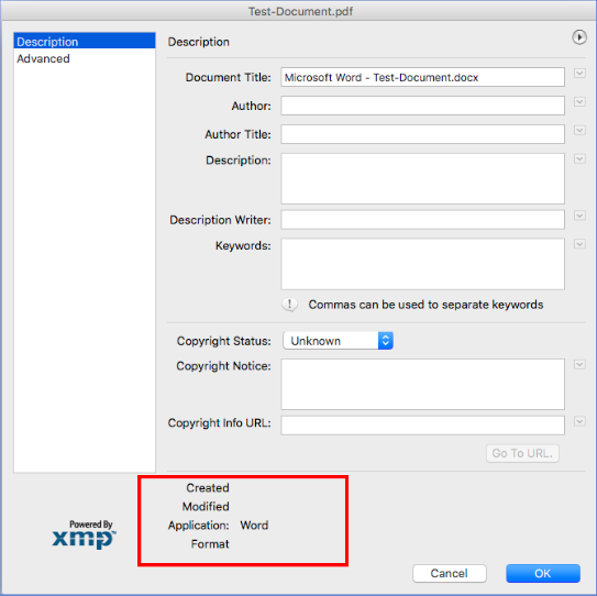 remove content creator and encoding data in metadata