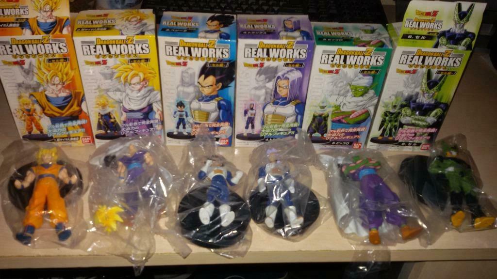 Bandai Real Works's action figures checklist