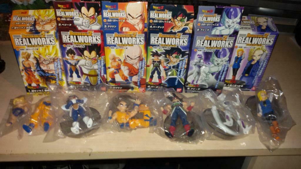 Bandai Real Works's action figures checklist