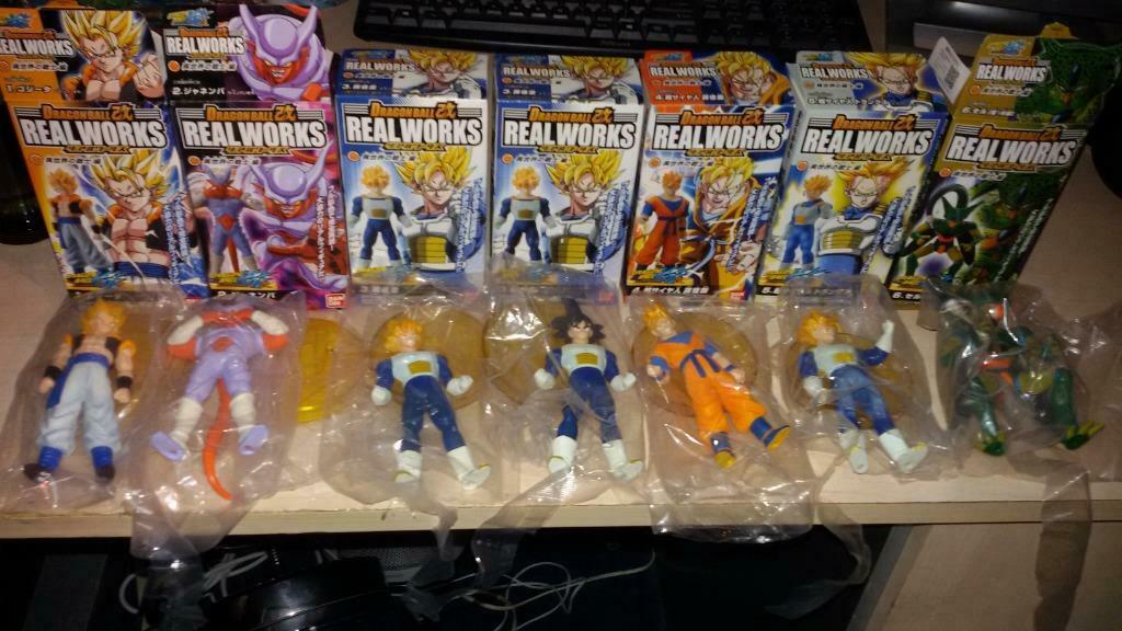 Bandai Real Works's action figures checklist