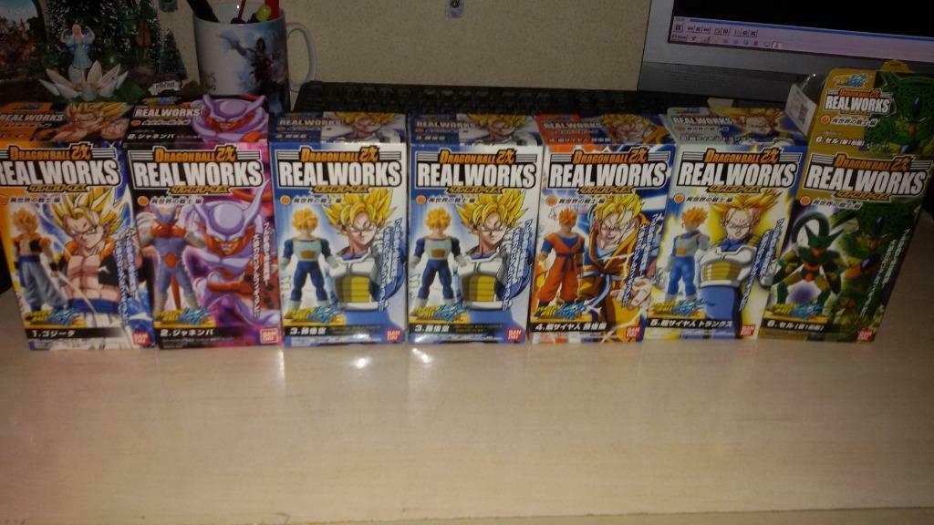 Bandai Real Works's action figures checklist