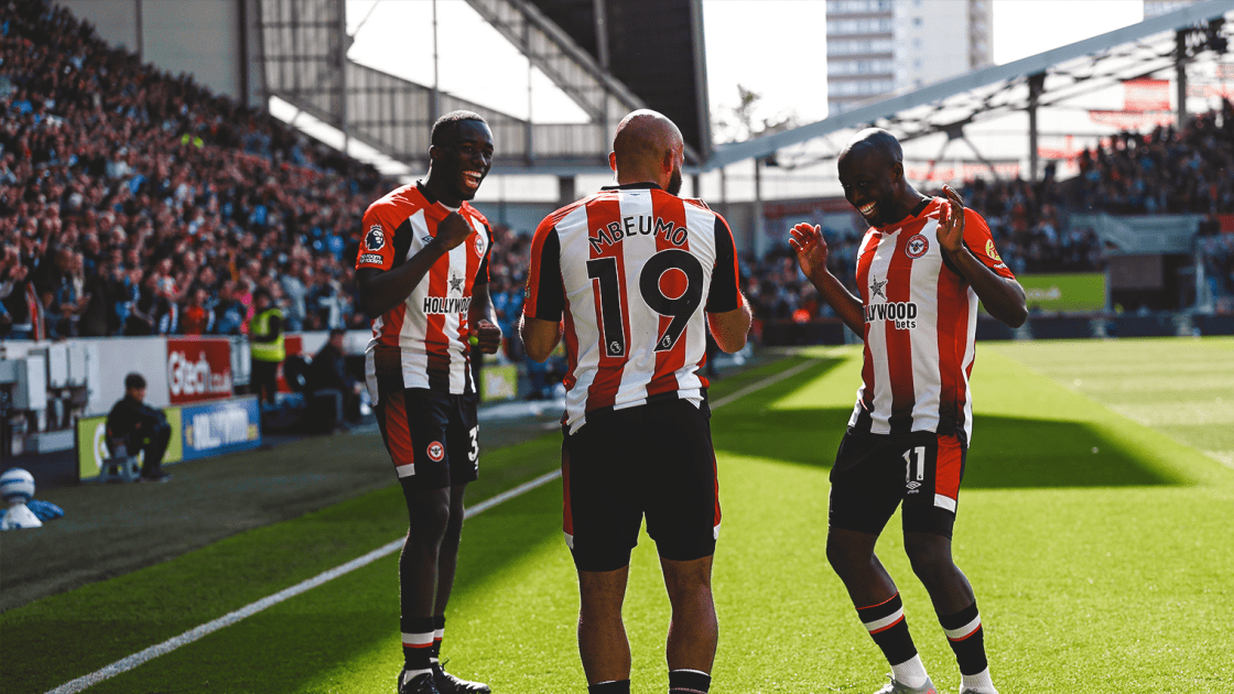 Brentford 4 Brighton 2: Mbeumo nets brace as Bees return to