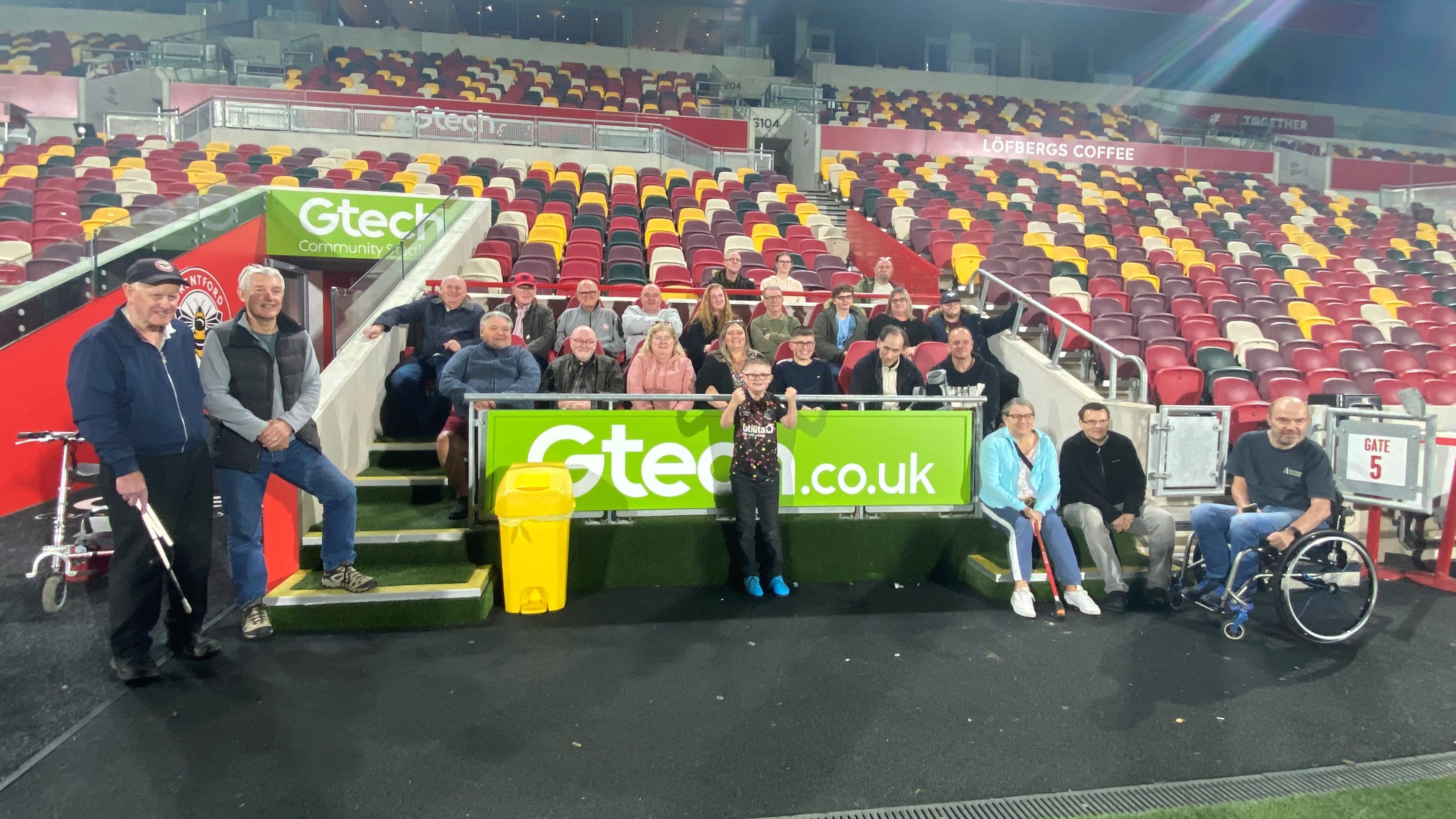 SUPPORTERS INVITED TO PLAY AT THE GTECH visual data 6