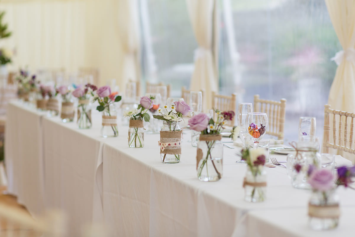Wales | Powys | Glangrwyney | Summer | Vintage | DIY | Purple | Country House | Real Wedding | Art By Design Photography #Bridebook #RealWedding #WeddingIdeas Bridebook.co.uk 