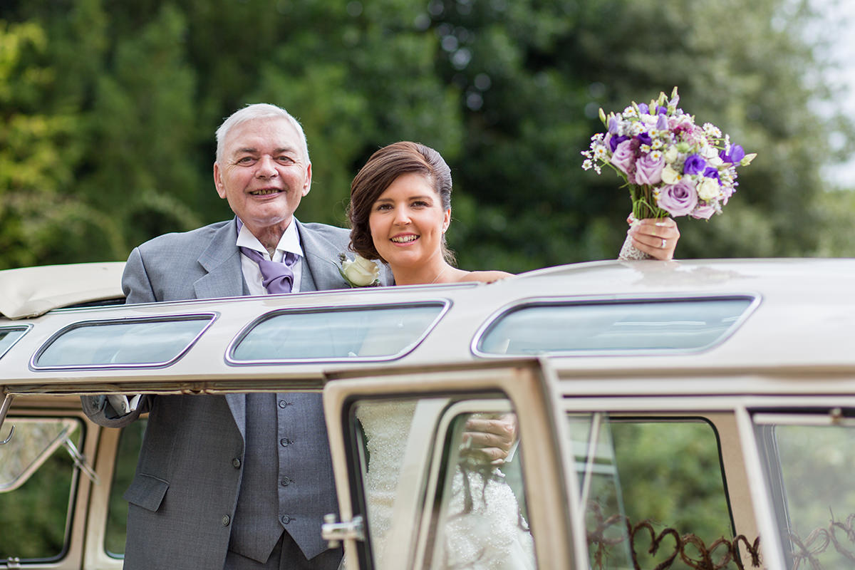 Wales | Powys | Glangrwyney | Summer | Vintage | DIY | Purple | Country House | Real Wedding | Art By Design Photography #Bridebook #RealWedding #WeddingIdeas Bridebook.co.uk 