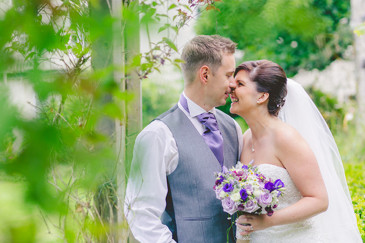 Wales | Powys | Glangrwyney | Summer | Vintage | DIY | Purple | Country House | Real Wedding | Art By Design Photography #Bridebook #RealWedding #WeddingIdeas Bridebook.co.uk 