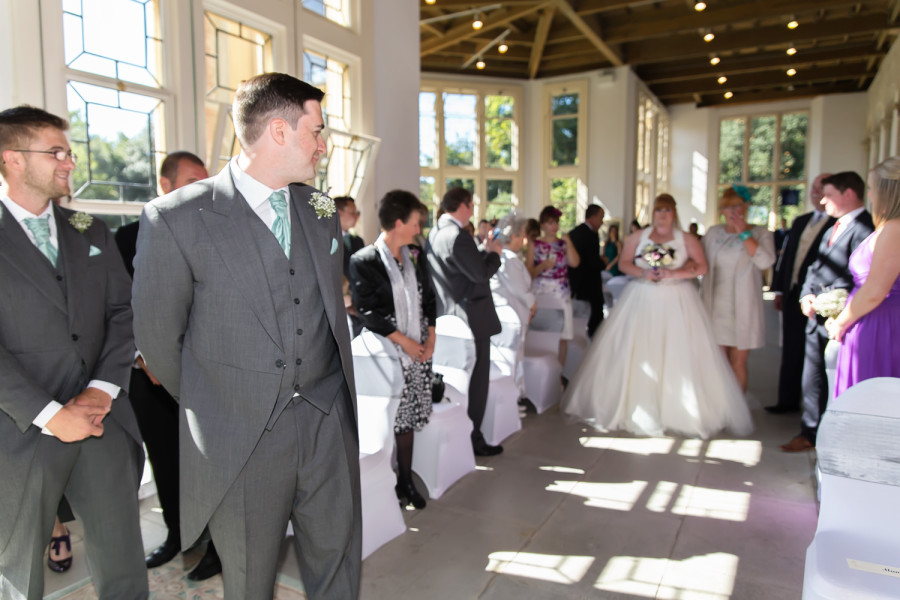 South West | Dorset | Bournemouth | Summer | Beach | Classic | Purple | Turquoise | Castle | Real Wedding | Jennie Franklin #Bridebook #RealWedding #WeddingIdeas Bridebook.co.uk 