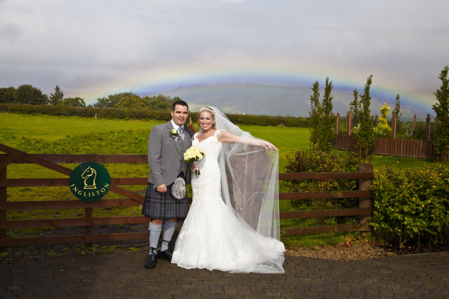 Scotland | Renfrewshire | Bishopton | Autumn | Classic | Modern | Blue | Cream | Country Club | Real Wedding | Sheila Galvin #Bridebook #RealWedding #WeddingIdeas Bridebook.co.uk