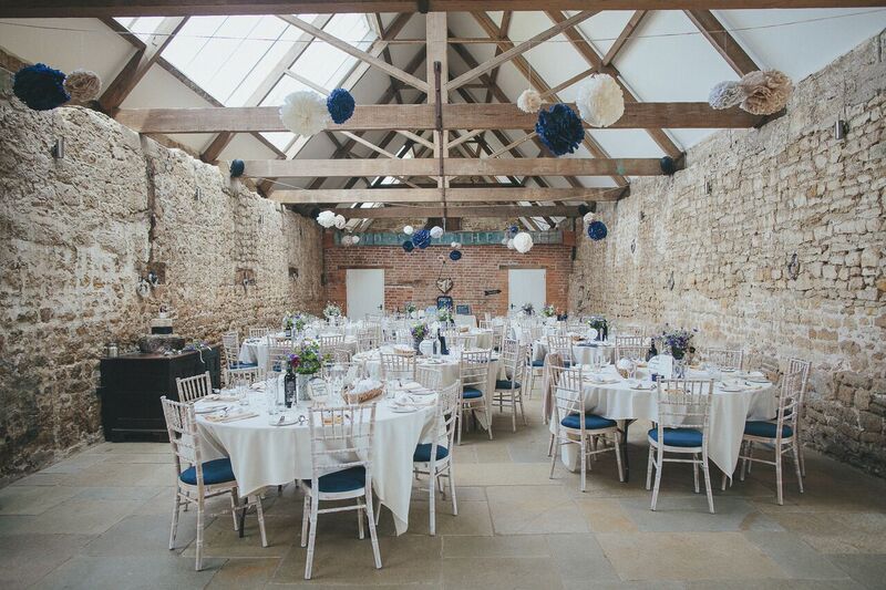 South West | Dorset | Bridport | Summer | DIY | Rustic | Blue | White | Barn | Real Wedding | Helen Lisk Photography #Bridebook #RealWedding #WeddingIdeas Bridebook.co.uk 