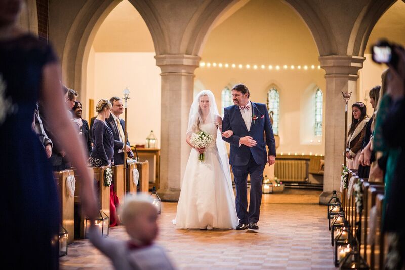 South East | Norfolk | Norwich | Winter | Natural | Rustic | Blue | Red | Historic Buillding | Real Wedding | Hajley Photography #Bridebook #RealWedding #WeddingIdeas Bridebook.co.uk
