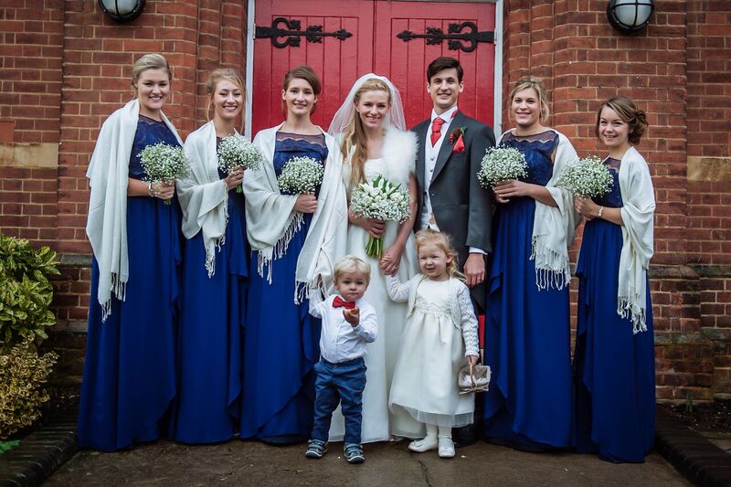 South East | Norfolk | Norwich | Winter | Natural | Rustic | Blue | Red | Historic Buillding | Real Wedding | Hajley Photography #Bridebook #RealWedding #WeddingIdeas Bridebook.co.uk