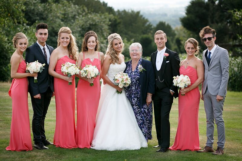 South East | Buckinghamshire | Maidenhead | Autumn | Classic | Elegant | Pink | Brights | Coral | Country House | Real Wedding | Guy Hearn Photography #Bridebook #RealWedding #WeddingIdeas Bridebook.co.uk