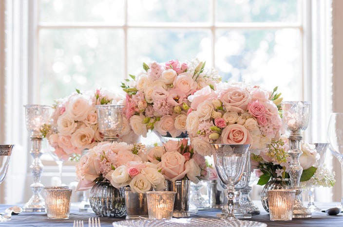 bridebook.co.uk pink wedding flowers