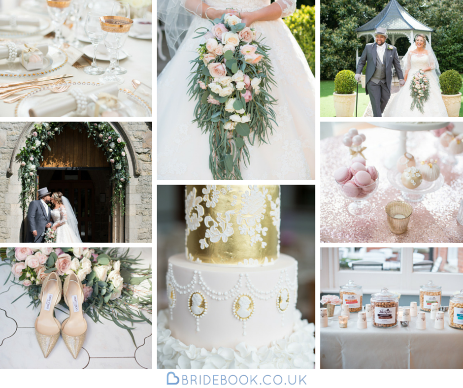 West Midlands | Staffordshire | Summer | Glamorous | Helicopter | Pink | Gold | Country House | Real Wedding | Kayleigh Pope #Bridebook #RealWedding #WeddingIdeas Bridebook.co.uk