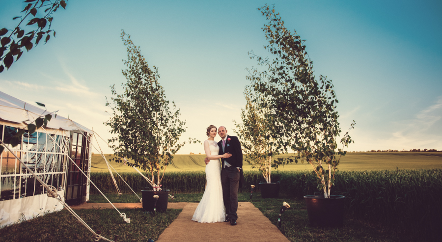 Outdoor | Farm | Barn | Rustic | Barn | Marquee | Tractor | Summer | Marlborough | Peter Smart #Bridebook #RealWedding #WeddingIdeas Bridebook.co.uk 