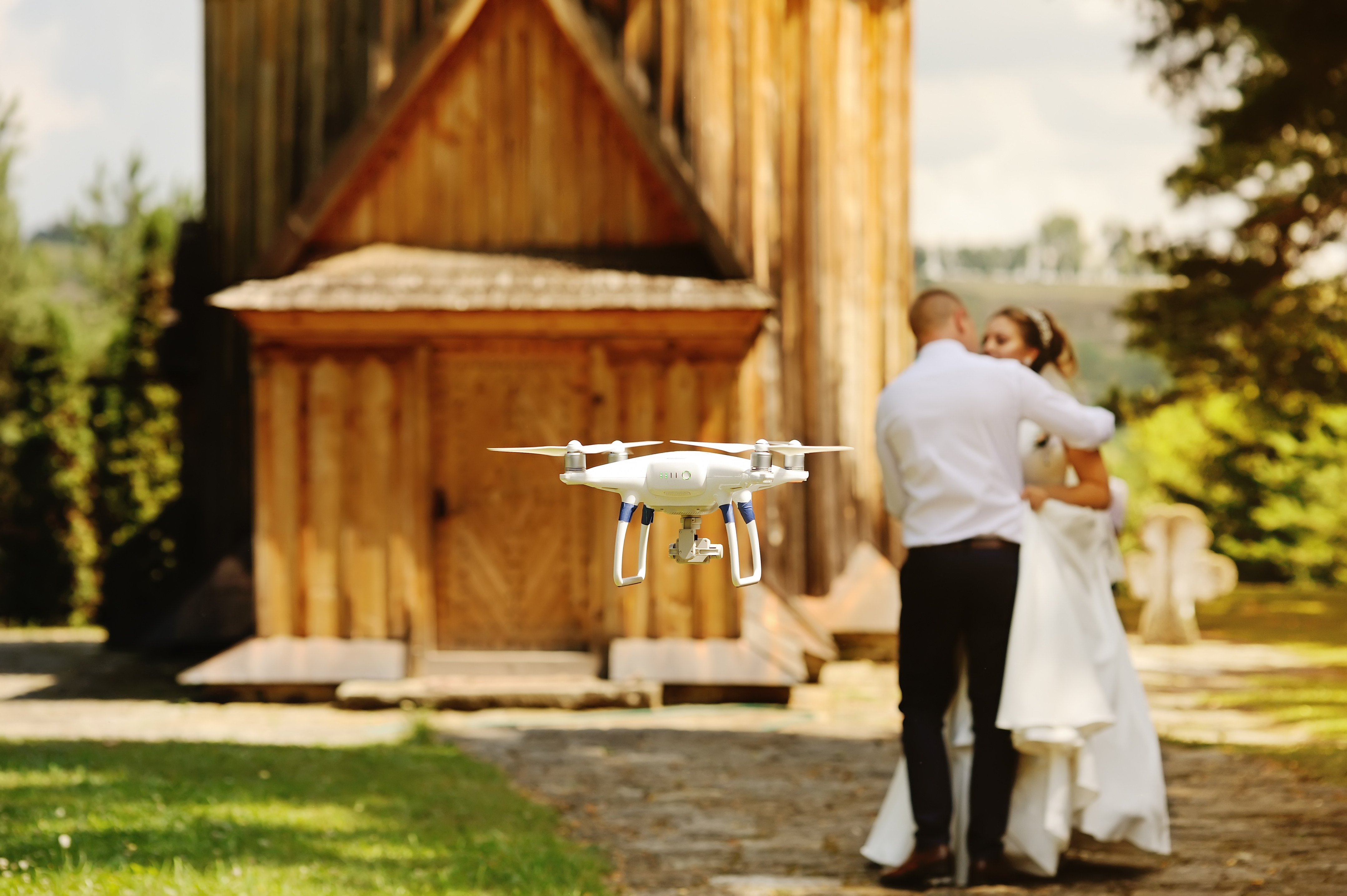 Are we in the midst of a Wedding Industry Revolution? Drone Filming at Wedding