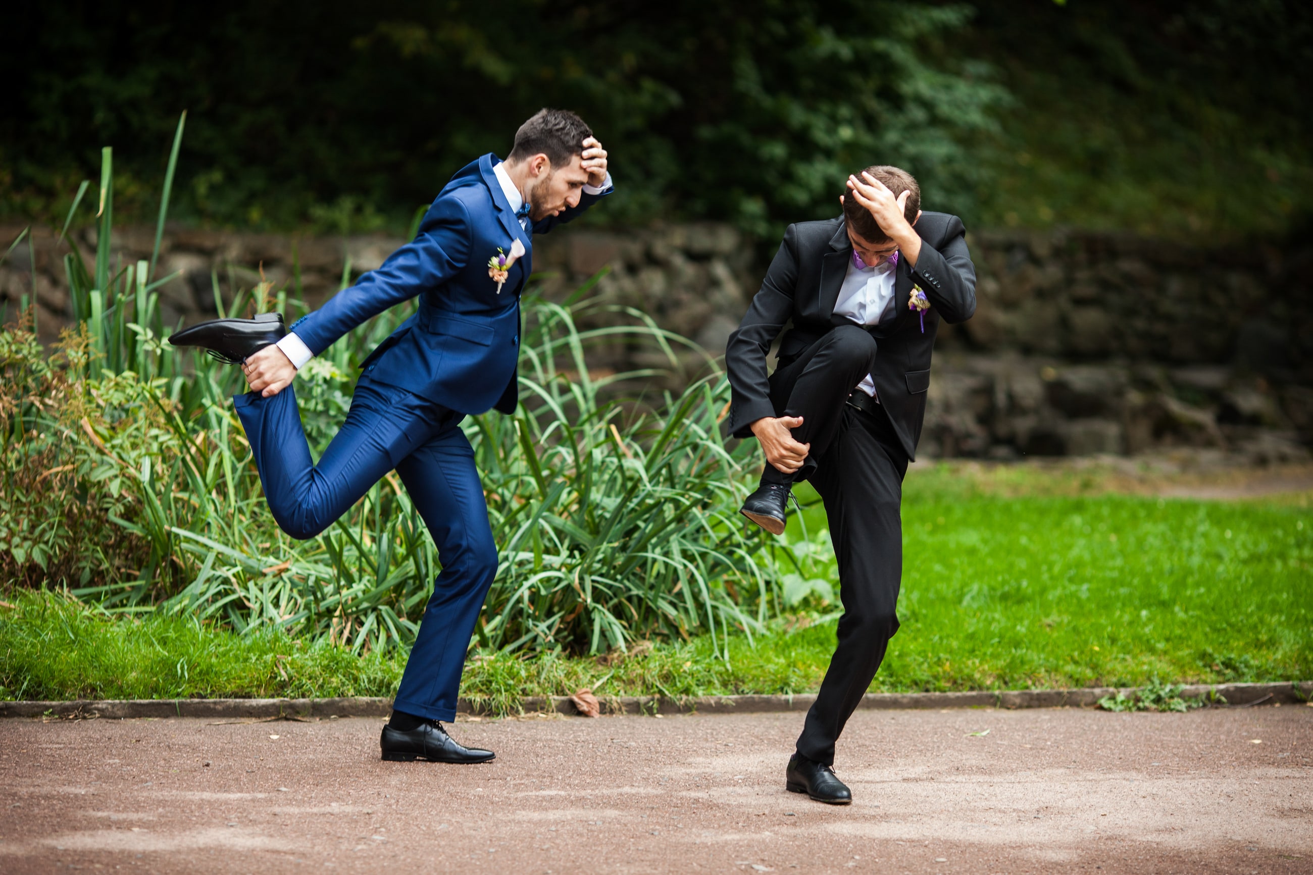 Bridebook.co.uk Guests dancing outside