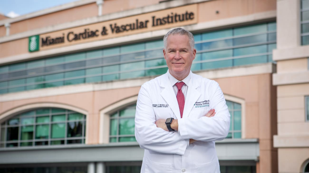 Dr. McGinn, Miami Cardiac & Vascular Institute