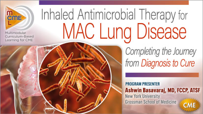 Inhaled Antimicrobial Therapy for MAC Lung Disease