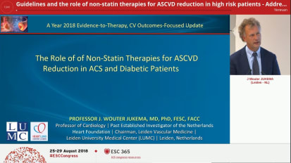 Guidelines and the Role of Non-Statin Therapies for ASCVD Reduction in High Risk Patients — Addressing Statin Intolerance and Poor Target LDL-C Goal Attainment