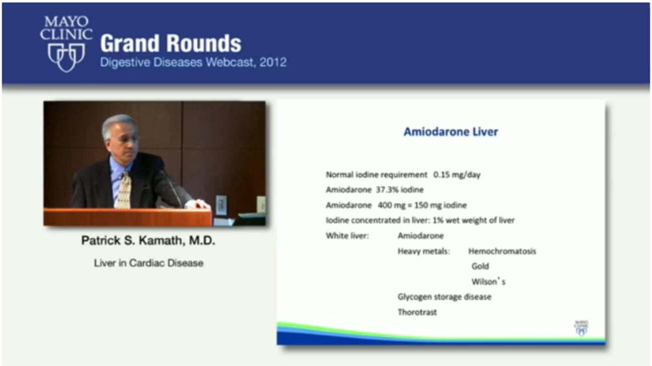 Grand Rounds: The Liver in Heart Disease - Mayo Clinic
