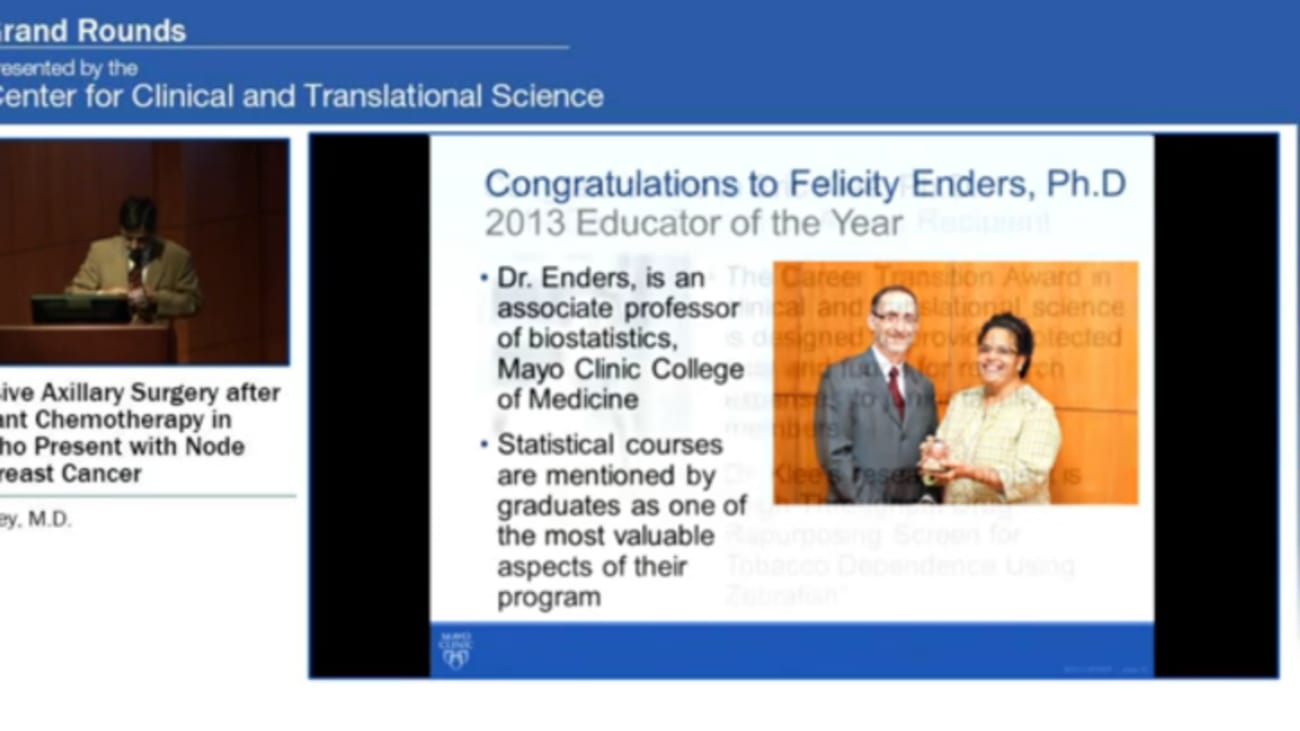 Grand Rounds: Less Invasive Axillary Surgery After