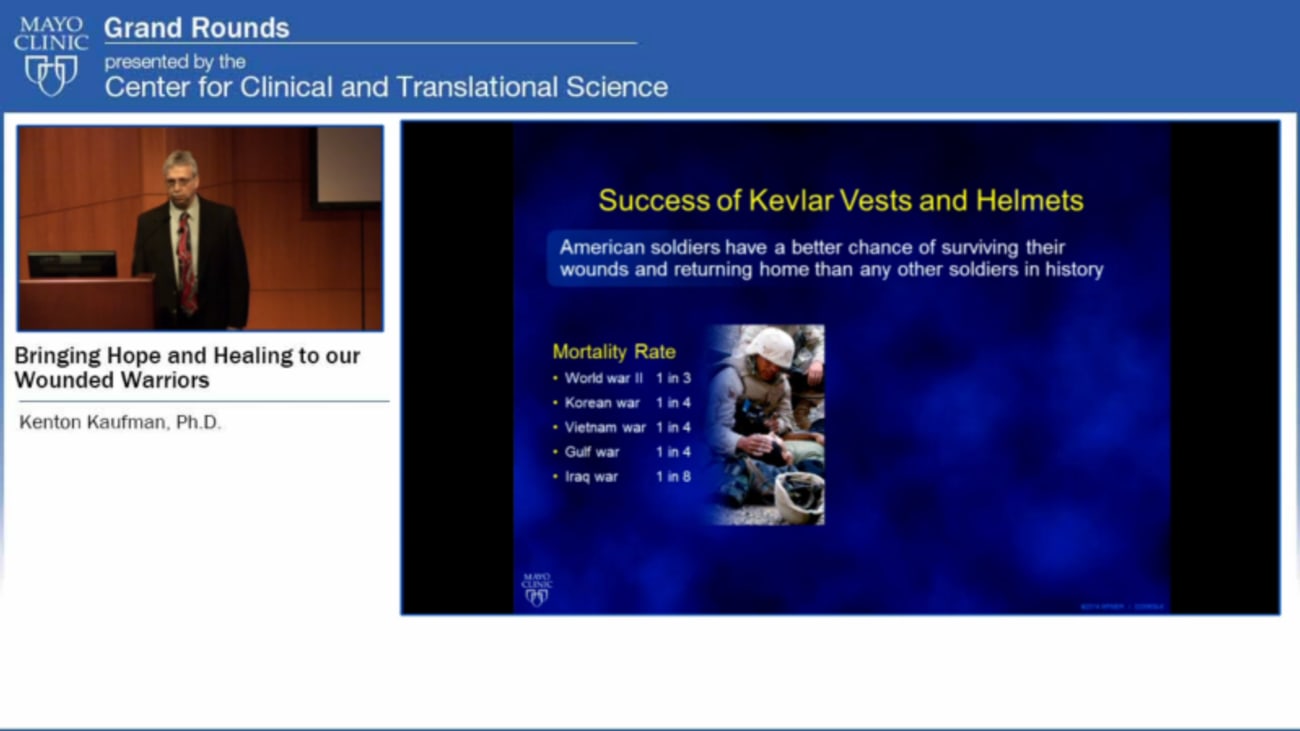 Grand Rounds (CME) Bringing Hope and Healing to our Wounded Warriors