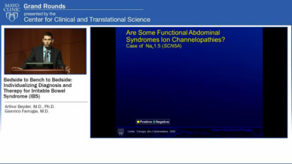 Grand Rounds: Individualizing Diagnosis and Therapy for IBS