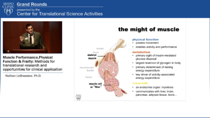 Grand Rounds (CME): Muscle Performance, Physical Function and Frailty: Methods of Translation Research and Opportunities for Clinical Application