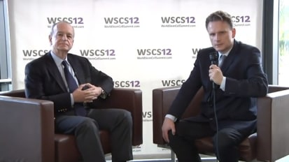 Drs. Terzic and Rakela during the World Stem Cell Summit