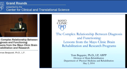 Grand Rounds — The Complex Relationship Between Diagnosis and Functioning: Lessons From the Mayo Clinic Brain Rehabilitation and Research Programs