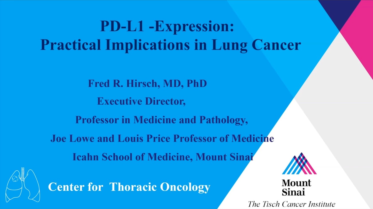 PD-L1 Expression: Practical Implications in Lung Cancer