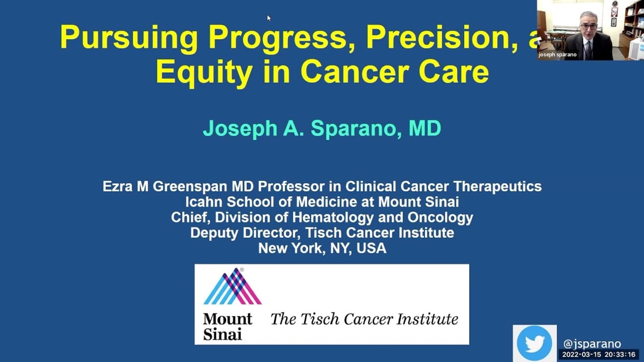 Pursuing Progress, Precision, and Equity in Cancer Care