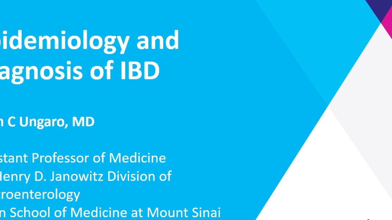 Epidemiology and Diagnosis - Physician