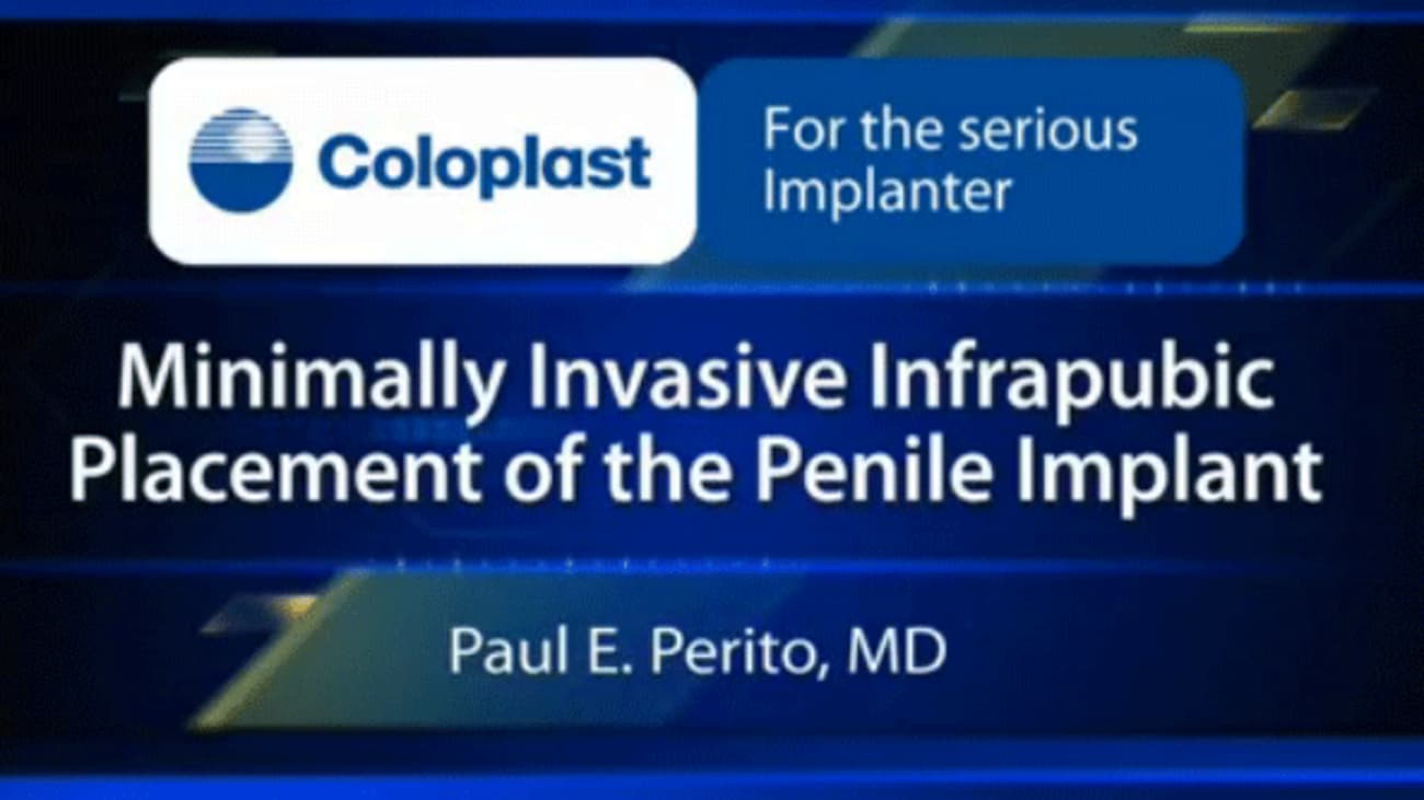 Infrapubic Surgical Procedure - Paul Perito, MD