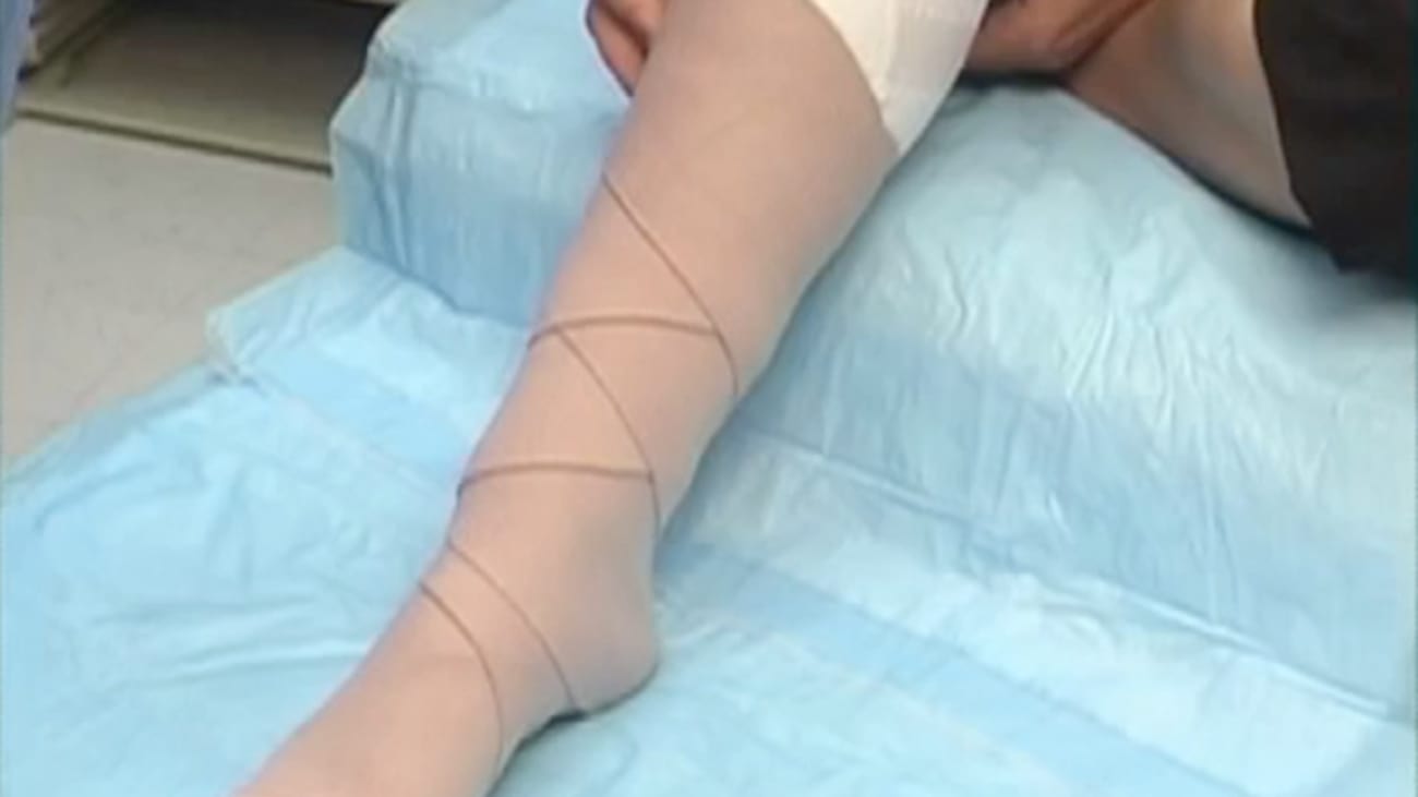 How to ace wrap a foot store