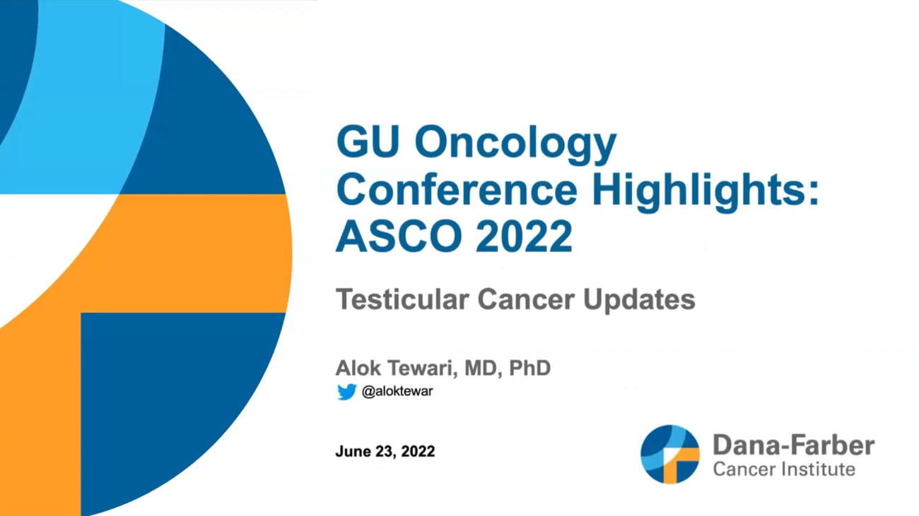 Testicular Cancer Conference Highlights from ASCO 2022 DanaFarber
