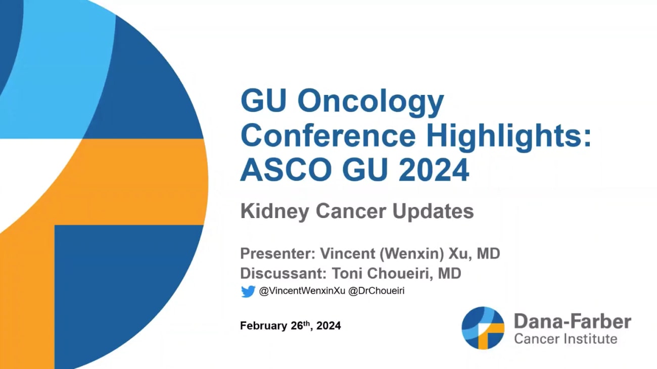 Kidney Cancer Conference Highlights from ASCO GU 2024 - Dana-Farber
