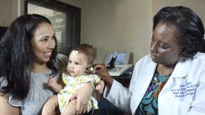 New Clinic Focuses on Early Detection and Treatment of Newborn Hearing Loss