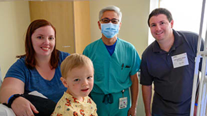 Teamwork saves a 2-year-old with dangerous hypertension